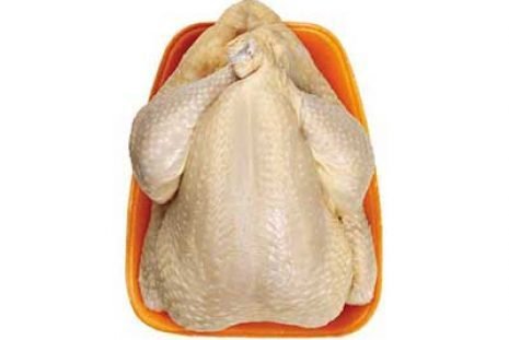 Whole Chicken on Tray